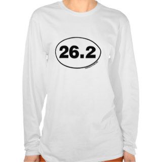 26.2 Miles runner T Shirt