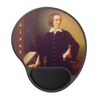 Franz Liszt by M. Barabas Gel Mousepad