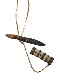 Stones Of Character Buddhist Dagger Necklace