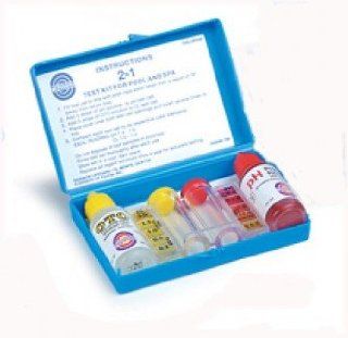 Rainbow Chlorine and pH 2 in 1 Test Kit  Swimming Pool Liquid Test Kits  Patio, Lawn & Garden