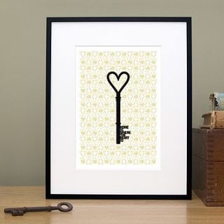 'home is where the heart is' proverb print by wordplay design