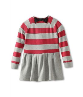 Little Marc Jacobs Striped Block Letter Print Dress (Little Kids/Big