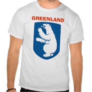 Coat of arms of Greenland, T shirts
