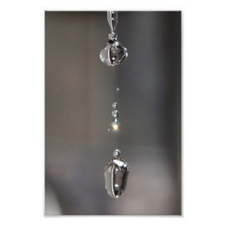 Sparkling Water Drop Photo