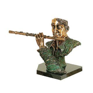Music Treasures   Flutist Sculpture with Marble Base Health & Personal Care