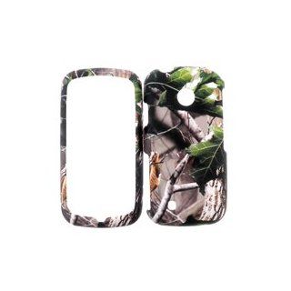 LG COSMOS TOUCH VN270 GREEN LEAF CAMO CAMOUFLAGE HUNTER HARD PROTECTOR COVER CASE / SNAP ON PERFECT FIT CASE Cell Phones & Accessories
