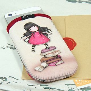 gorjuss new heights phone sleeve by lisa angel homeware and gifts