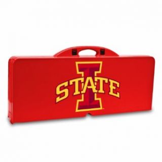 NCAA Iowa State Cyclones Portable Picnic Table  Sports Fan Tables  Sports & Outdoors