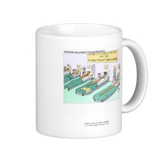 Tequila Worm Rehab Funny Cartoon Coffee Mug Mug