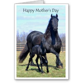 Motherhood Happy Mother's Day with writing Greeting Card