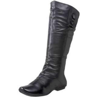 Diba Women's Cay Anne Flat Boot, Black Galaxy, 36 EU (US Women's 6 M) Shoes