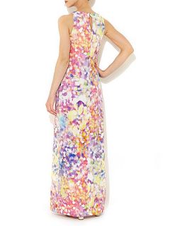 Wallis Multi Sequin Print Maxi Dress Multi Coloured