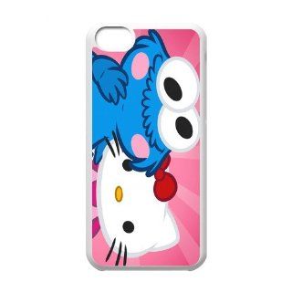 Unique Art Lovely Cookie Monster Customized Special DIY Case for iPhone 5C Cell Phones & Accessories
