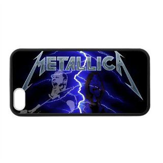 Diy Phone Cover Custom Metallica Rock Band Heavy Metal Music Printed Protective Case Cover for iPhone 5/5S TPU (Laser Technology) DPC 17489 (3) Cell Phones & Accessories