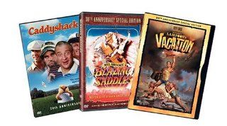 Slapstick Comedy 3 Pack (Caddyshack / Blazing Saddles / National Lampoon's Vacation) Chevy Chase, Rodney Dangerfield, Bill Murray, Beverly D'Angelo, Cleavon Little, Gene Wilder, Ted Knight, Michael O'Keefe, Sarah Holcomb, Scott Colomby, Cindy 