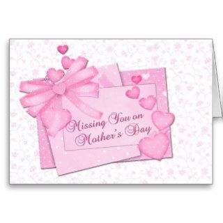 Missing Mother on Mother's Day Cards