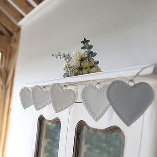 heart light garland by red lilly