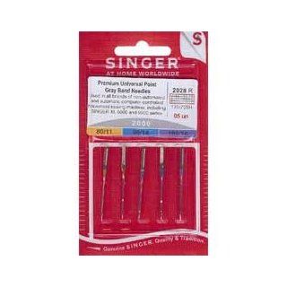 Singer Universal Point Gray Band Needles Style 2000 Sizes 11, 14, 16