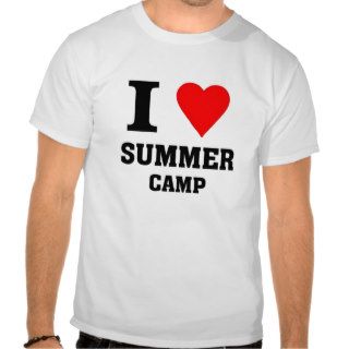 I love Summer camp Tshirts