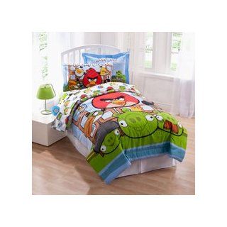Angry Birds Twin Comforter, sheets and Sham set bed in a bag new for 2013   Childrens Comforters