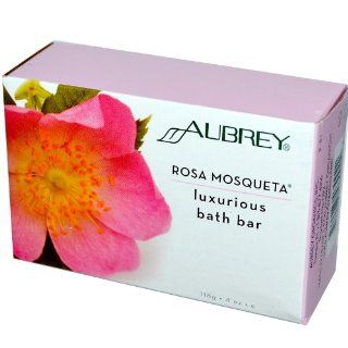 Aubrey Organics Bath Bar, Luxurious Rosa Mosqueta 4 oz (118 g) Health & Personal Care