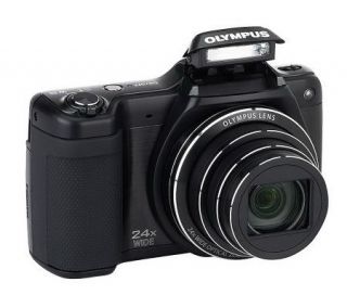 Olympus SZ 15 16MP 24x Long Zoom Digital Camera with Software —