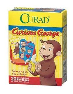 Bandage, Curious George, Curad, Asstd Health & Personal Care