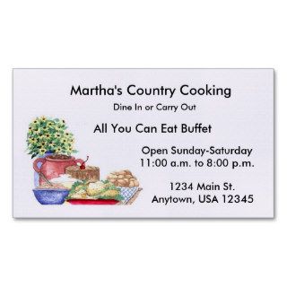 Cooking Business Cards