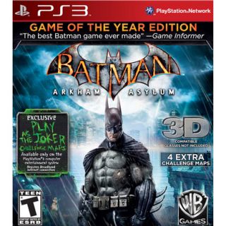 Batman Arkham Asylum    Game of the Year Editio