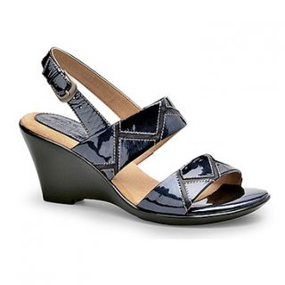 Softspots Parisa  Women's   Metallic Navy Patent