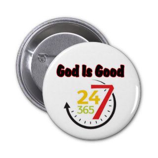 God Is Good 247 button