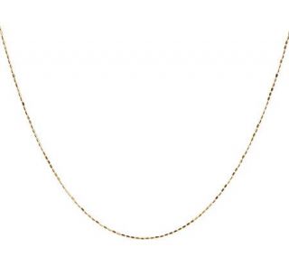 EternaGold 18 Elongated Bead Link Necklace 14K Gold, 1.6g —