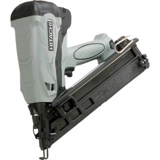 Hitachi Gas-Powered Angled Finish Nailer — 15-Gauge, 1 1/4in–2 1/2in., Model# NT65GAP9