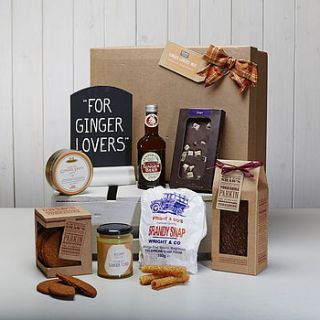 ginger treats hamper by keelham farm shop