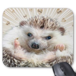 Hedgehog Love Mousepad