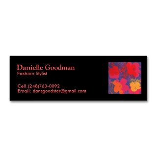FS II.66, Danielle Goodman, Fashion Stylist , ABusiness Card