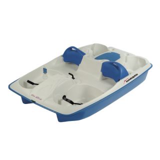 Sun Slider Five Person Pedal Boat with Adjustable Seats and Stainless