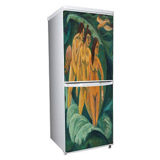 ludwig kirchner vinyl refrigerator cover by vinyl revolution