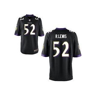 Ray Lewis Black Jersey Baltimore Ravens NFL Jersey (Alphabet Number Is Sewn)size 48 X large  Sports Fan Jerseys  Sports & Outdoors