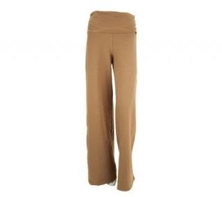 Women with Control Tall Palazzo Pants w/ Shirring Detail —