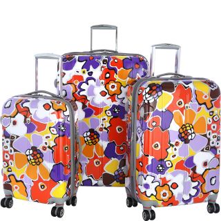 Olympia Blossom 3 Piece Hard Case Travel Set