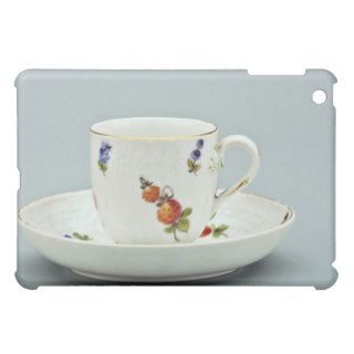 19th century coffee cup and saucer, Meissen, Germa iPad Mini Cover