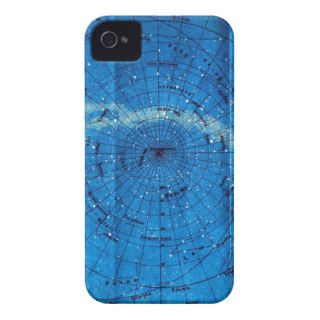 Vintage Constellation Map iPhone 4 Case Mate Cases