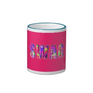 SWAG in Bright Colors Coffee Mugs