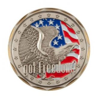 U.S. Air Force Slogan Coin (1)   Got Freedom OSFM at  Mens Clothing store