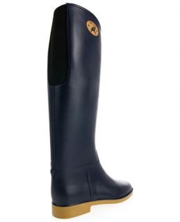 Dafna Rubber Knee High Boots