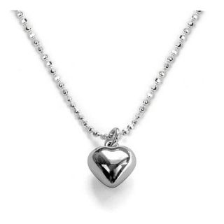 girls chiming heart necklace by the heart store