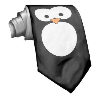 Penguin Eyes Neck Tie