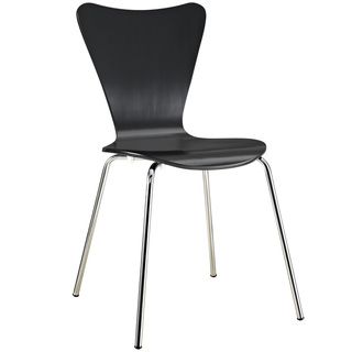 Black Side Chair Modway Dining Chairs
