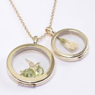 gold locket the ultimate personal jewellery by slinks & treasurepods